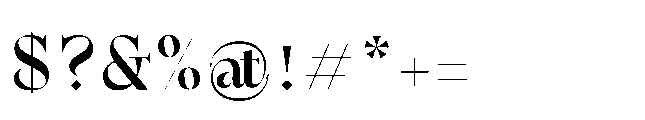 Kaixasena Medium Font OTHER CHARS