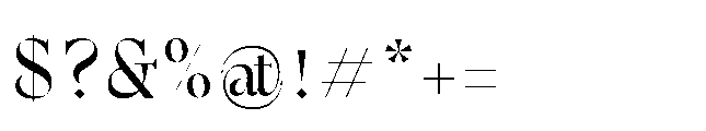 Kaixasena Regular Font OTHER CHARS