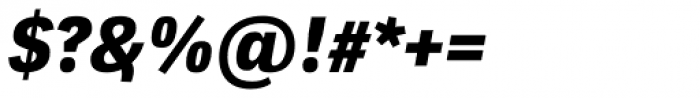 Kakadu Black Italic Font OTHER CHARS