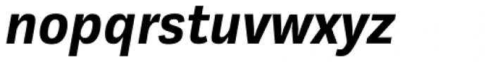Kakadu Bold Italic Font LOWERCASE