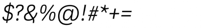 Kakadu Extralight Italic Font OTHER CHARS