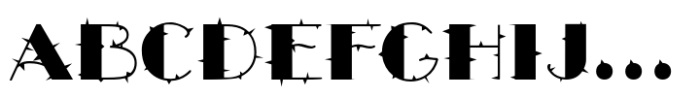 Kaktis Glio Font UPPERCASE