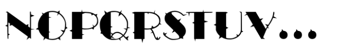Kaktis Glio Font UPPERCASE