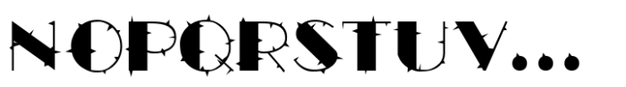 Kaktis Glio Font LOWERCASE