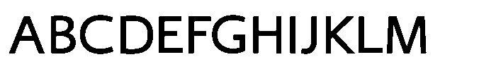 Kaku Seimei Kana DemiBold Font UPPERCASE