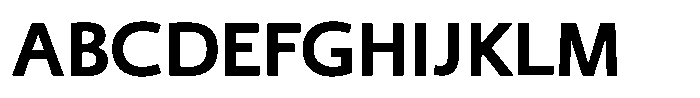 Kaku Seimei Kana ExtraBold Font UPPERCASE