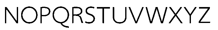 Kaku Seimei Kana Light Font UPPERCASE