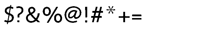 Kaku Seimei Kana Medium Font OTHER CHARS