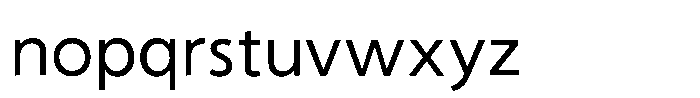 Kaku Seimei Kana Medium Font LOWERCASE