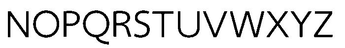 Kaku Seimei Kana Regular Font UPPERCASE