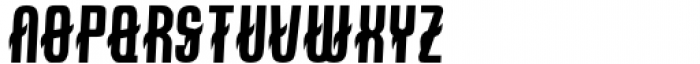 Kalalua Bold italic Font UPPERCASE