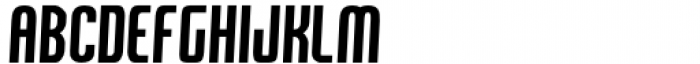 Kalalua Bold italic Font LOWERCASE