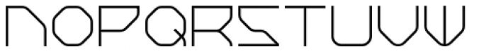 Kalash Hairline Font LOWERCASE