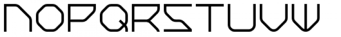 Kalash Thin Font LOWERCASE