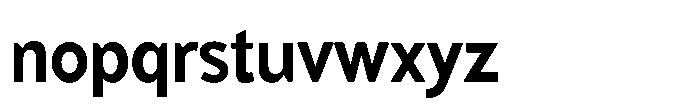 Kalby Font LOWERCASE