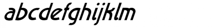 Kalchynsky Simple Italic Font LOWERCASE