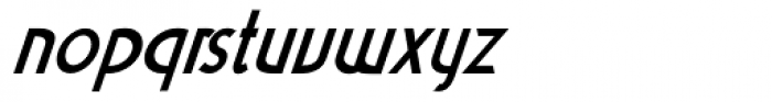 Kalchynsky Simple Italic Font LOWERCASE