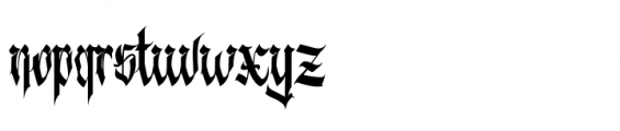 Kalecius Regular Font LOWERCASE