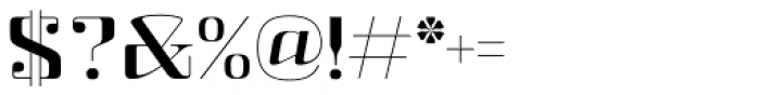 Kalender Serif Blok No 2 Font OTHER CHARS