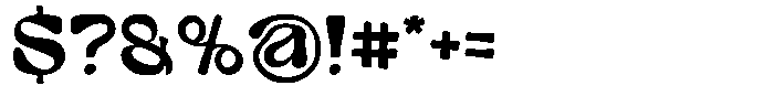 Kaleo Font OTHER CHARS