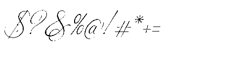 Kaletero Italic Font OTHER CHARS