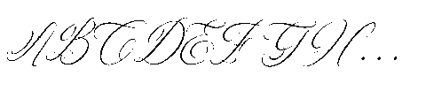 Kaletero Italic Font UPPERCASE