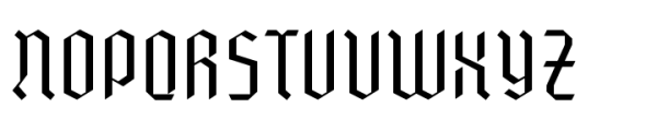 Kali Maya Variable Font UPPERCASE