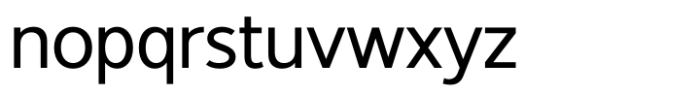 Kaliden Regular Font LOWERCASE