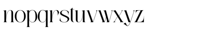Kalieb Luxury Regular Font LOWERCASE