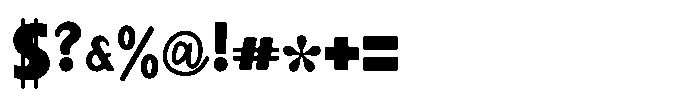 Kalifuna Font OTHER CHARS