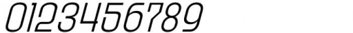 Kaligane Extra Light Italic Font OTHER CHARS