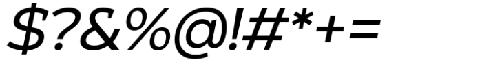 Kaligawe Italic Font OTHER CHARS