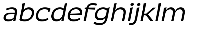 Kaligawe Italic Font LOWERCASE