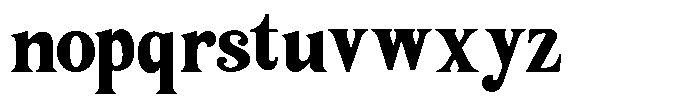 Kalimb Font LOWERCASE