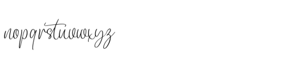 Kalina Font LOWERCASE