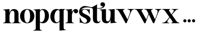 Kalista Elegant Font LOWERCASE