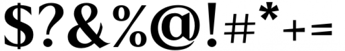 Kalista Serif Bold Font OTHER CHARS