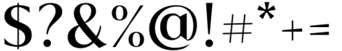 Kalista Serif Light Font OTHER CHARS