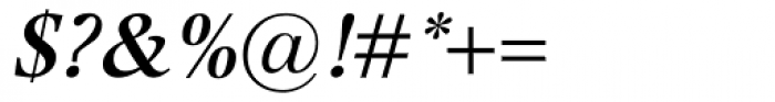 Kalix SemiBold Italic Font OTHER CHARS