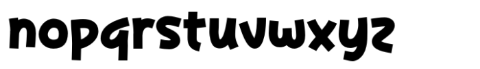 Kalliga Font LOWERCASE
