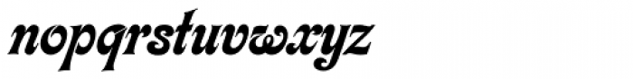 Kalligraphia Font LOWERCASE