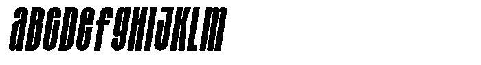 Kallina Condensed Italic FONT