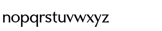 Kalliope Regular Font LOWERCASE