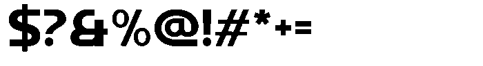 Kalogen Black Font OTHER CHARS