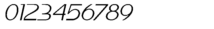 Kalogen Italic Light Font OTHER CHARS