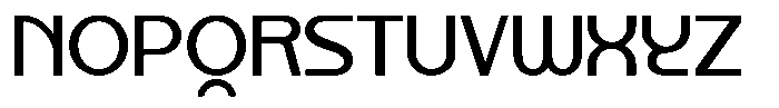 Kalogen Medium Font UPPERCASE