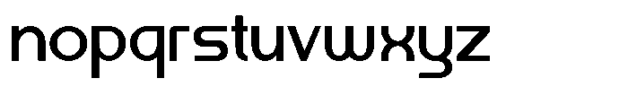 Kalogen Medium Font LOWERCASE
