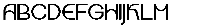 Kalogen Regular Font UPPERCASE
