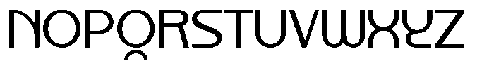 Kalogen Regular Font UPPERCASE