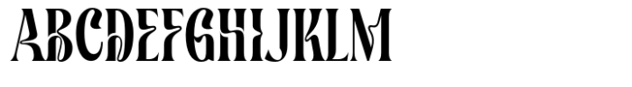 Kalora Font UPPERCASE